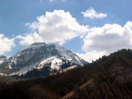 Snowy Mountain Top